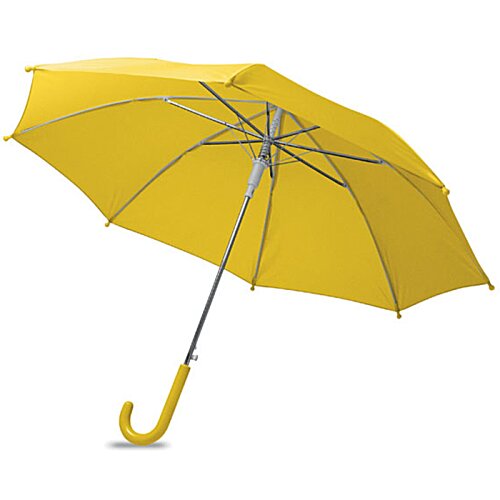 Additional Image 5 - a yellow umbrella with a silver handle