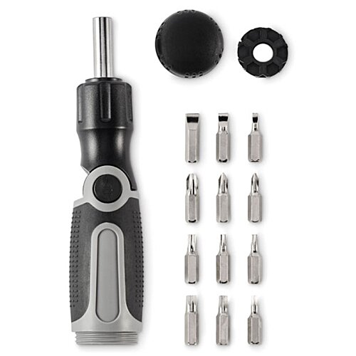 Additional Image 2 - a black and silver screwdriver with nozzles