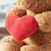 Additional Thumbnail Image 2 - a teddy bear holding a heart