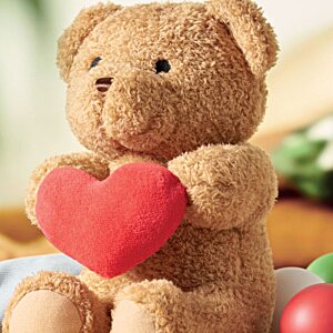 Additional Image 1 - a teddy bear holding a heart