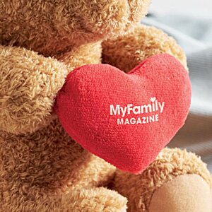 Additional Image 3 - a close up of a teddy bear holding a heart