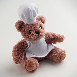 Additional Image 2 - a stuffed bear wearing a chef hat