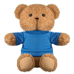 Additional Image 1 - a stuffed bear wearing a blue shirt