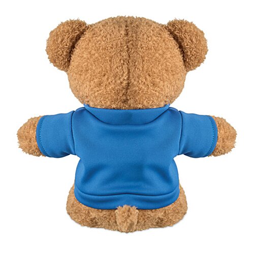 Additional Image 4 - a stuffed animal wearing a blue shirt
