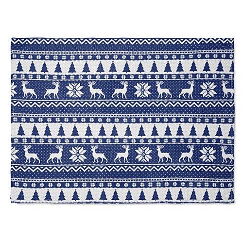 Additional Image 3 - a blue and white pattern