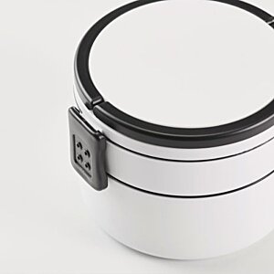 Additional Image 8 - a white container with black trim