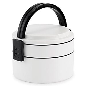 Additional Image 4 - a white container with black handle