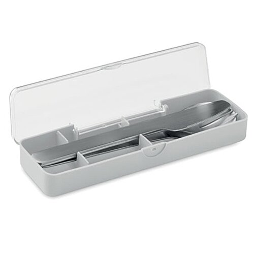 Additional Image 3 - a white plastic case with a lid