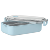 Additional Thumbnail Image 2 - a blue lunch box with a clear lid