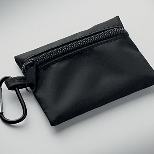 Additional Image 3 - a black pouch on a white surface