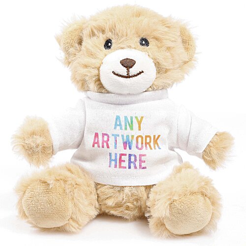Additional Image 1 - a stuffed bear wearing a white shirt