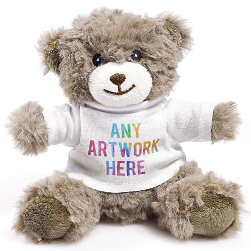Additional Image 2 - a stuffed bear wearing a white shirt