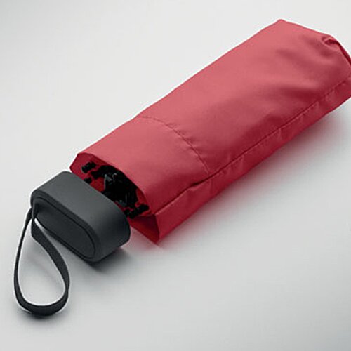 Additional Image 10 - a red umbrella with a black handle