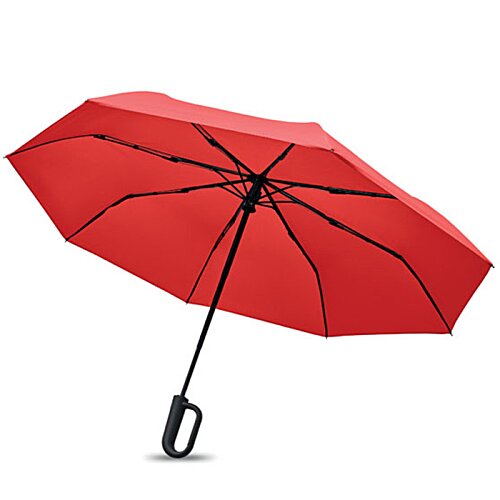 Additional Image 4 - a red umbrella with a handle