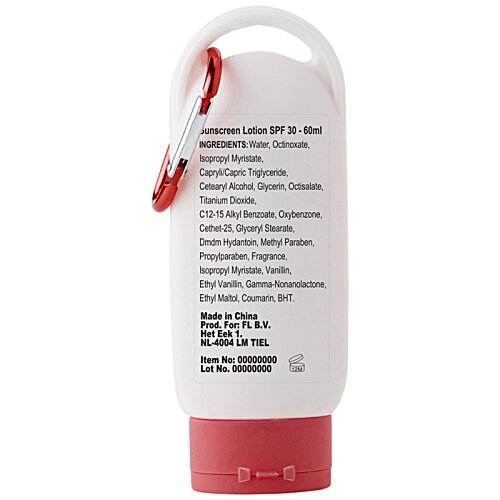 Additional Image 2 - a white and red bottle with a red handle
