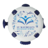 Additional Thumbnail Image 2 - a white and blue object with a blue design