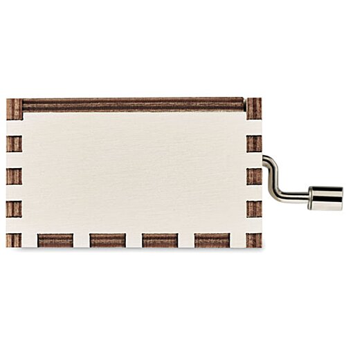Additional Image 2 - a white rectangular object with brown trim