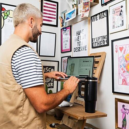 Additional Image 1 - a man using a computer