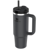 Additional Thumbnail Image 5 - a black coffee mug with a straw