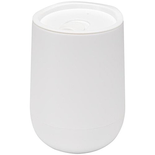 Additional Image 2 - a white cylinder with a white lid