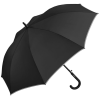 Additional Thumbnail Image 6 - a black umbrella with a curved handle