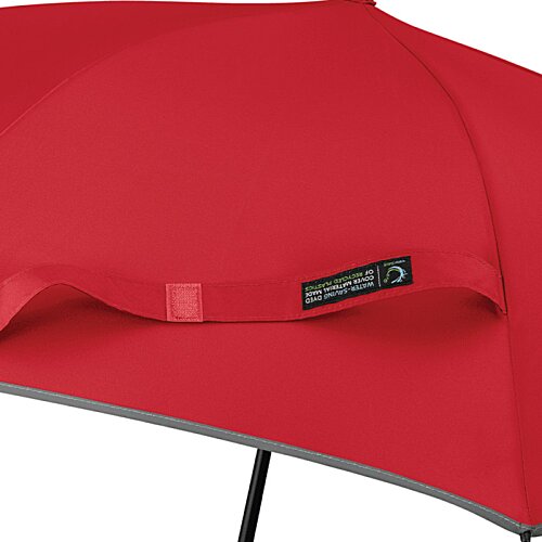 Additional Image 10 - a red umbrella with a black handle