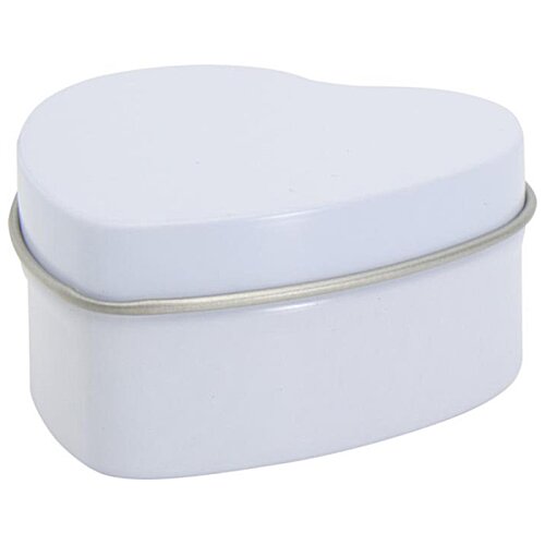 Additional Image 5 - a white heart shaped container