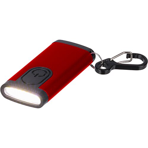 Additional Image 3 - a red and black keychain