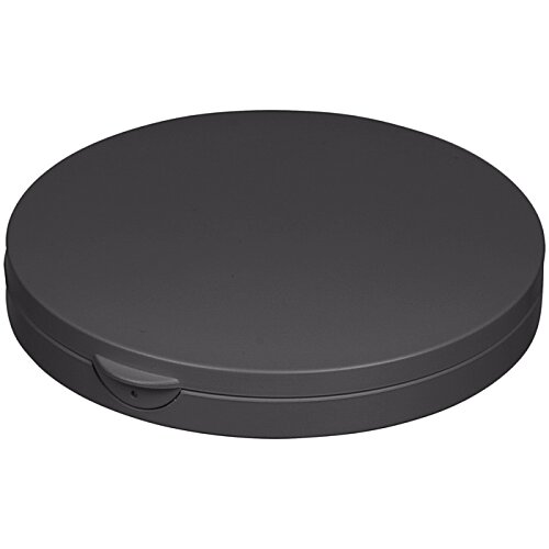 Additional Image 4 - a black circular object with a button