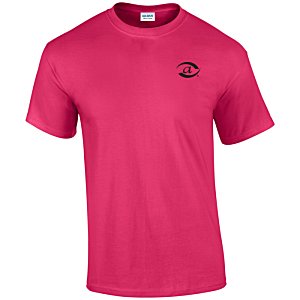 Additional Image 2 - a pink shirt with a logo on it