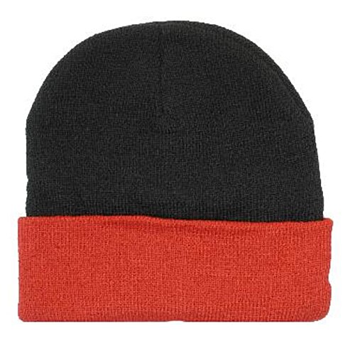 Additional Image 2 - a black and red beanie