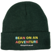 Additional Thumbnail Image 7 - a black beanie with colorful text