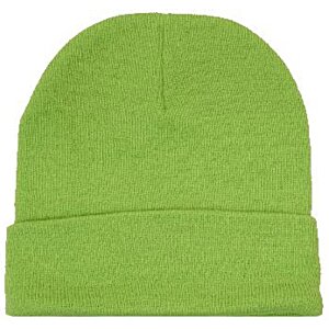 Additional Image 6 - a green beanie on a white background