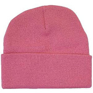 Additional Image 7 - a pink beanie on a white background