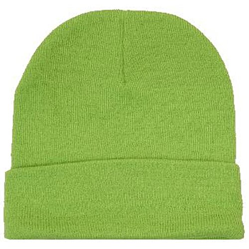 Additional Image 6 - a green beanie on a white background