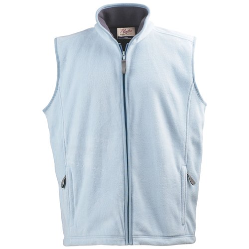 Additional Image 3 - a white vest with a black zipper