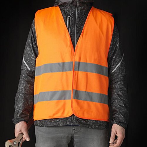 Additional Image 4 - a person wearing a reflective vest