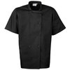 View Image 2 of 2 of Short Sleeved Men's Chef's Jacket - Embroidered
