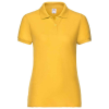 a yellow shirt on a white background