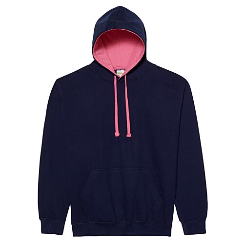 Additional Image 4 - a black jacket with a pink lining