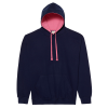 View Image 5 of 10 of AWDis Varsity Hoodie - Embroidered