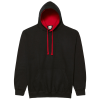 View Image 8 of 10 of AWDis Varsity Hoodie - Embroidered
