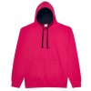 View Image 9 of 10 of AWDis Varsity Hoodie - Embroidered