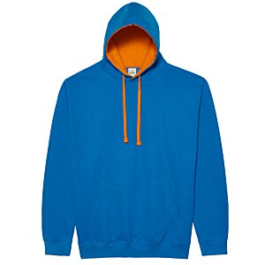 Additional Image 2 - a blue jacket with orange lining