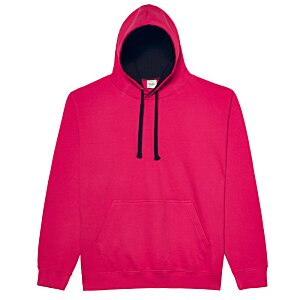 Additional Image 8 - a pink hoodie with a black lining