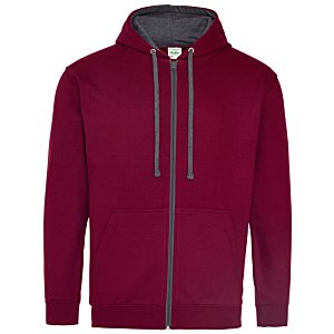 Additional Image 3 - a red jacket with a zipper