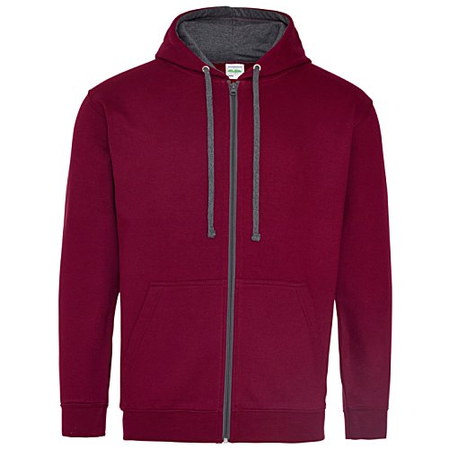 Additional Image 3 - a red jacket with a zipper