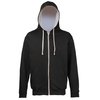 View Image 10 of 10 of AWDis Varsity Zipped Hoodie - Embroidered