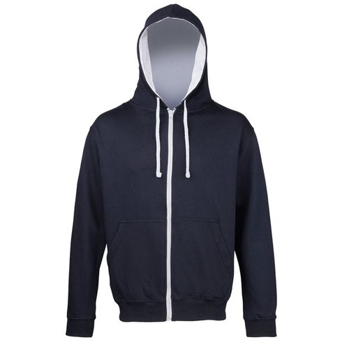 Additional Image 7 - a black and silver zip up jacket