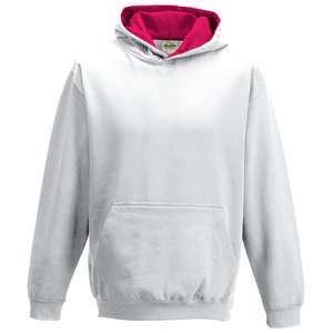 Additional Image 12 - a white sweatshirt with a pink lining